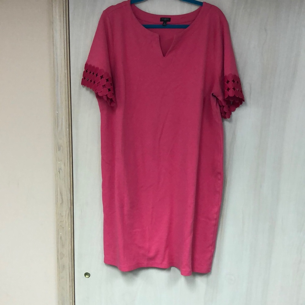 Pink Talbots dress